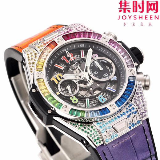 BBF彩虹满钻满天星 BIGBANG计时 彩虹糖豆 商品图4