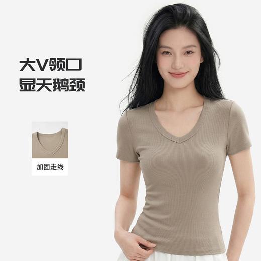 【超模君精选 拒绝臃肿T恤】SIMPLE T恤  好·版型 多次反复调版 自然收腰藏肉 多色可选 侧看瘦一寸 商品图0