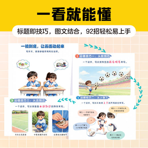 【新东方】作文超好写4册套装 2-6年级适用 小学生作文书 优秀作文满分作文素材 商品图2