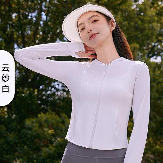 热卖中！【UPF200+原纱防晒，人鱼腰显瘦剪裁，买就送同品质的防晒口罩】浪莎修身版防晒衣 商品图8