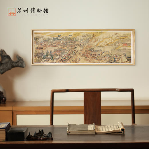 苏州博物馆 姑苏繁华图特展系列拼图1000片配腰封益智拼搭亲子手工赠图册 商品图1