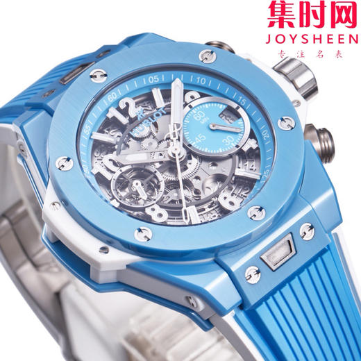 BBF彩色陶瓷 BIGBANG计时 蒂芙尼蓝 陶瓷壳 男士腕表 表径42mm 商品图4