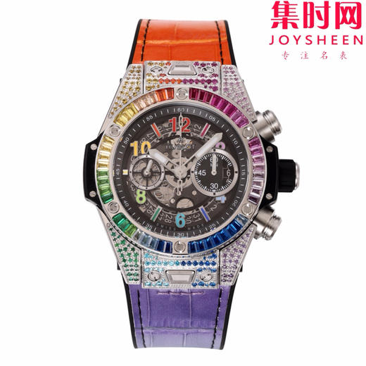 BBF彩虹满钻满天星 BIGBANG计时 彩虹糖豆 商品图0