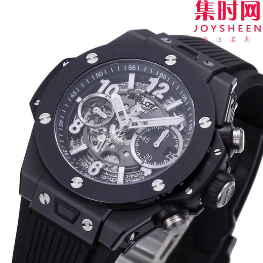BBF彩色陶瓷 BIGBANG计时 黑色陶瓷 陶瓷壳 男士腕表 表径42mm 商品图3