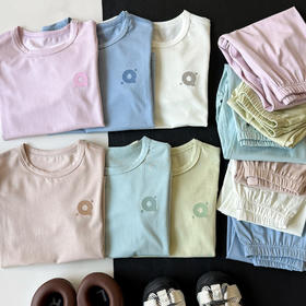 娃的“裸感”家居服😱 胖DL同源高端【莫爽棉】空调家居服套装 春夏当空调服、睡衣穿 秋冬当内搭打底穿，性价比超高！
