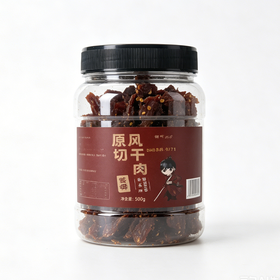 唐家三少500g香辣味原切风干肉