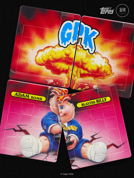 现货 复调 GPK 垃圾桶小子 拼图 商品图1