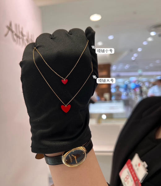 AHK*H同款小红心♥️项链❗️耳钉070902 商品图9