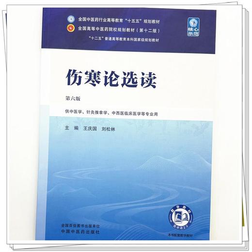 伤寒论选读 第6六版 王庆国 刘松林 全国中医药行业高等教育十五五规划教材第十二版 供中医学针灸推拿学等专业用中国中医药出版社 商品图4