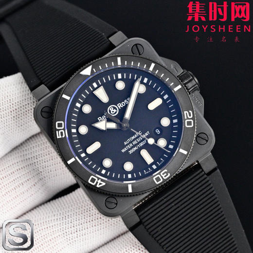 BR柏莱士 INSTRUMENTS系列BR03A 方形男士腕表 搭载2824-2全自动机械机芯 商品图1