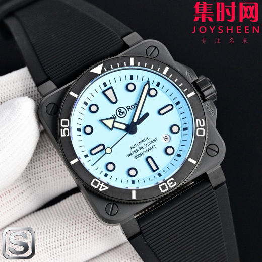 BR柏莱士 INSTRUMENTS系列BR03A 方形男士腕表 搭载2824-2全自动机械机芯 商品图0
