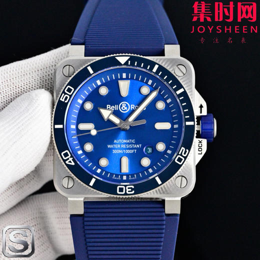 BR柏莱士 INSTRUMENTS系列BR03A 方形男士腕表 搭载2824-2全自动机械机芯 商品图1