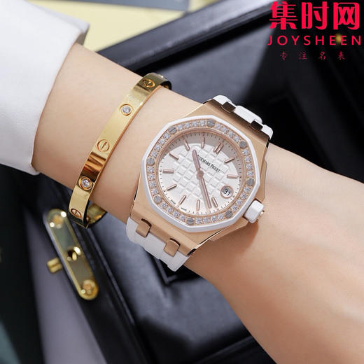 RXW爱彼皇家橡树离岸系列67540 女士腕表 表径37mm 瑞士进口石英机芯 商品图5