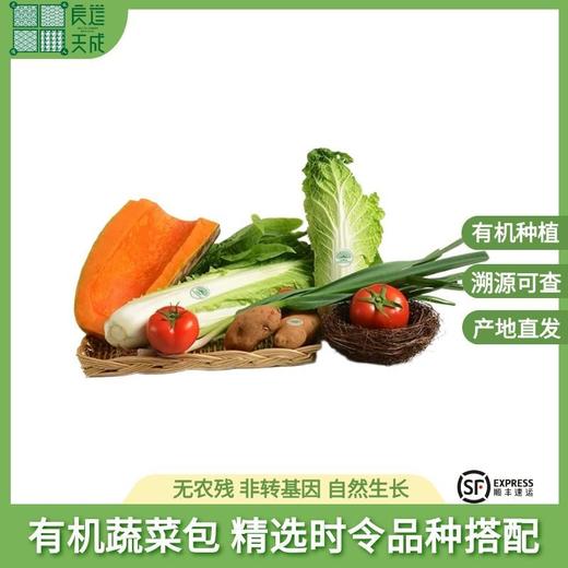 良道天成有机蔬菜包 精选时令品种搭配   顺丰包邮 商品图0