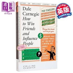 预售 【中商原版】人性的弱点 How to Win Friends & Influence People 英文原版 Dale Carnegie Andrew MacMillan 戴尔卡耐基 心理学