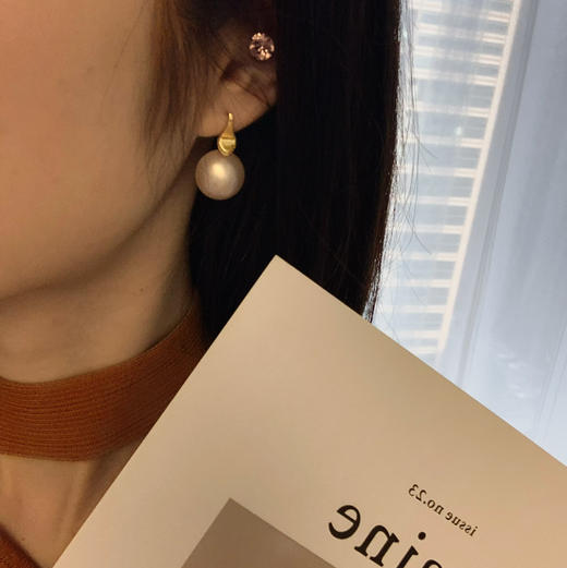 海水马贝 ji光绝美15mm 纯银镀金配件 商品图1