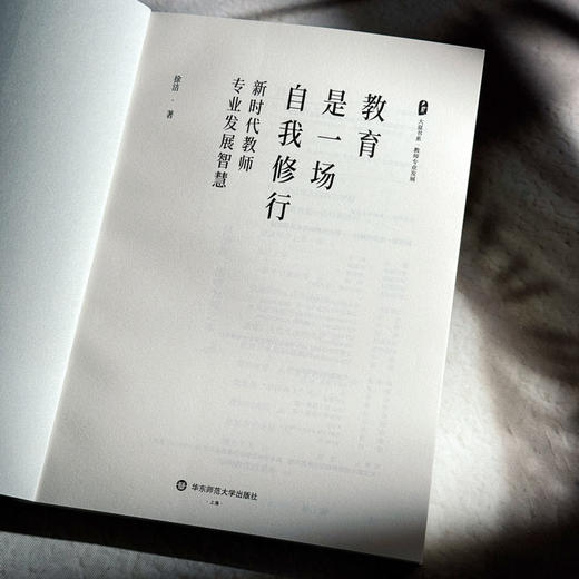 教育是一场自我修行 新时代教师专业发展智慧 大夏书系 教师专业发展 商品图5