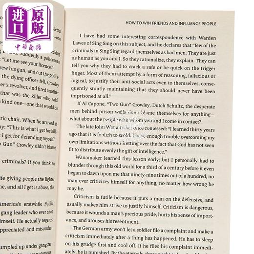 预售 【中商原版】人性的弱点 How to Win Friends & Influence People 英文原版 Dale Carnegie Andrew MacMillan 戴尔卡耐基 心理学 商品图2