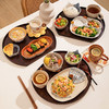 摩登主妇可爱一人食餐具仪式感套装碗碟brunch餐盘月子碗盘筷托盘 商品缩略图3