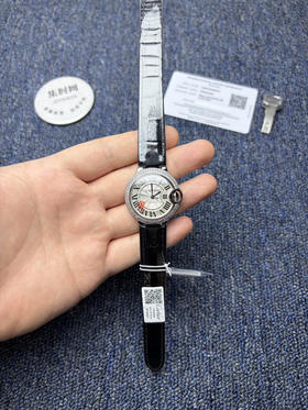 CR卡地亚蓝气球系列 中号33mm 钻圈款 双排钻 女士腕表