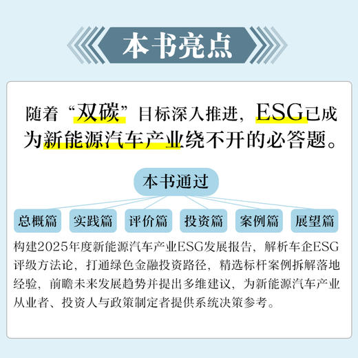 新能源汽车产业ESG发展报告（2025） 新能源汽车产业发展趋势 新能源汽车产业与ESG的融合 商品图3