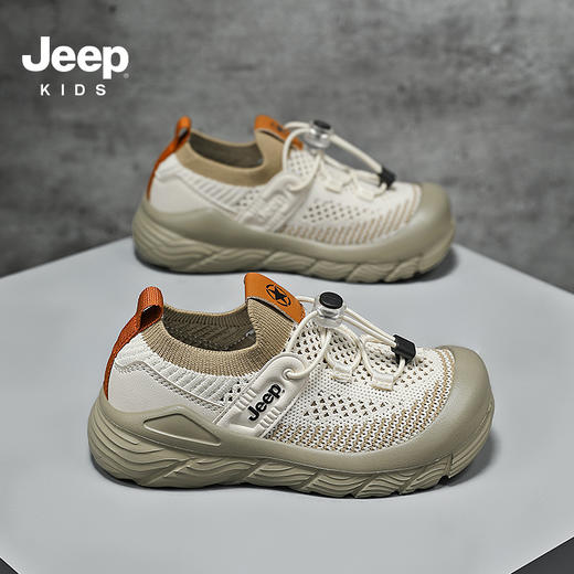 【清仓特价】【匹酷】Jeep-吉普童鞋儿童春秋网面包头凉鞋男女童夏季休闲鞋运动鞋27-38 商品图5