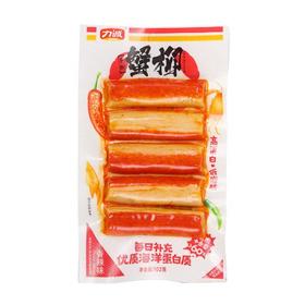 力诚102g香辣味五连排蟹柳