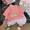 19.9💰2 件！儿童纯棉卡通短袖 T 恤｜卡通印花男女宝上衣｜夏季新款儿童卡通短袖T袖聚★为爱严选 商品缩略图6
