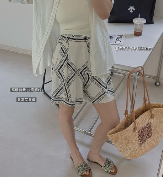 亚麻富婆短裤 商品图10