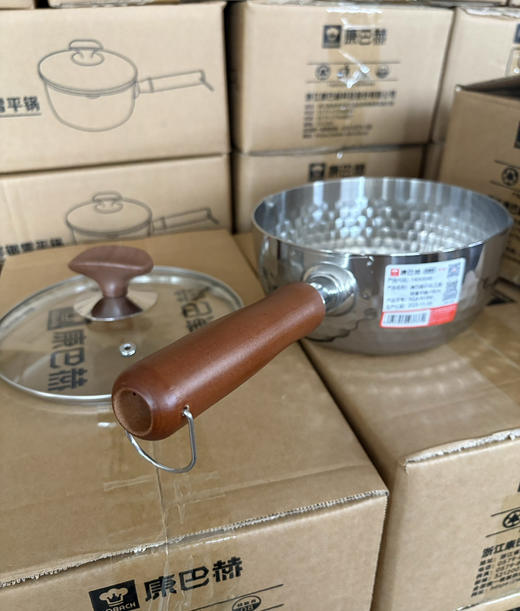 康巴赫加厚雪平锅316L不锈钢无涂层 商品图5