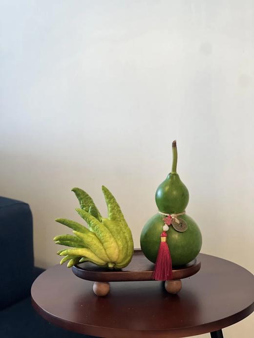 绿葫芦+天然香薰佛手 |  摆在家里，寓意：福禄双全 商品图3