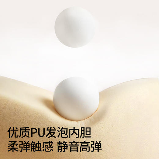 【安抚玩乐】嫚熙静音球室内儿童拍拍球宝宝弹力训练玩具无声幼儿室内训练球 商品图2