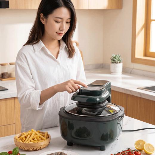 尖货！长虹空气炸锅 【360°全景天窗 看着食物变金黄太解压！】可视大容量 液晶触屏 CZG- 50DH4电子款 商品图5