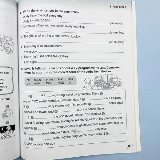 朗文小学教材英文语法提升第4级 英文原版 Pearson Grammar 4 培生少儿英语语法 可教学 朗文欢迎语法补充 适用家庭自学 英文版 商品图4