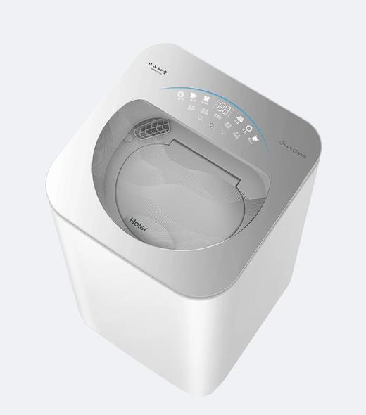 海尔 洗衣机 XQB30-ER78A 波轮洗衣机 全自动 顶开门 GE冰雪白 3公斤 定频 无烘干 二级能效 下排水 水电分离 预约功能 商品图2