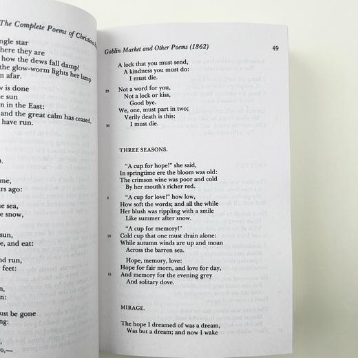 克里斯蒂娜罗塞蒂诗歌全集英文原版 Christina Rossetti Complete Poems 小妖精集市 王子的历程商品 歌咏 英文版进口书 商品图4