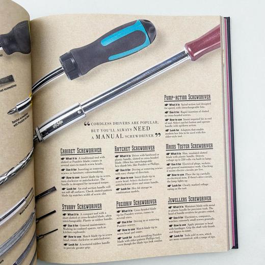 工具百科 英文原版 The Tool Book DK百科全书 Phil Davy 全彩精装 英文版 进口原版英语书籍 商品图2
