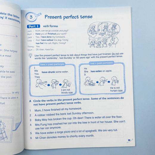 朗文小学教材英文语法提升第5级 英文原版 Pearson Grammar 5 培生少儿英语语法可教学 朗文欢迎语法补充 适用家庭自学 英文版书籍 商品图3