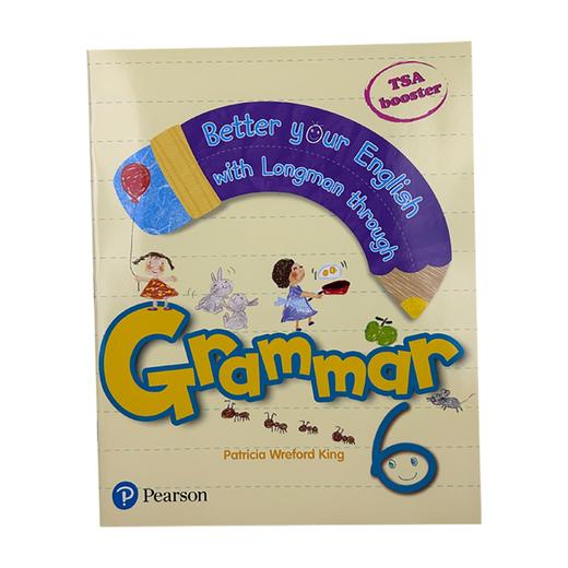 朗文小学教材英文语法提升第6级 英文原版 Pearson Grammar 6 培生少儿英语语法可教学 朗文欢迎语法补充 适用家庭自学 英文版 商品图0