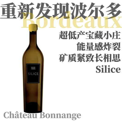【主编惊叹！神似卢瓦河谷鬼才 Didier Dagueneau “燧石”长相思】2023 博雫城堡“燧石”长相思干白 Chateau Bonnange 'Silice' Sauvignon 商品图0