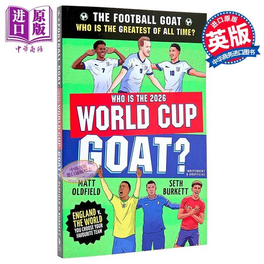 预售 【中商原版】足球史上的伟大球员 谁是2026 年世界杯的球王 The Football GOAT Whos the World Cup GOAT 英文原版 Seth Burkett 商品图0