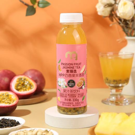 麦德龙 麦臻选 HPP百香果茉香茶 330g*4 商品图1