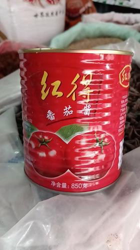【QT】红得 番茄酱850g