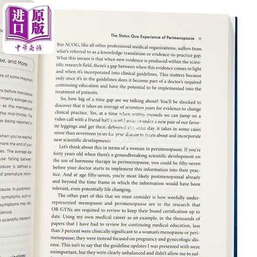 【中商原版】全新版围绝经期 循证指南 走出混乱重拾自我 英文原版 The New Perimenopause Mary Claire Haver 商品图2