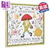 【中商原版】小青蛙涂色书  轻松治愈 梅贝尔·伊奎 自我关怀 The Little Frog Colouring Book 英文原版 Maybell Eequay 填色书 商品缩略图0