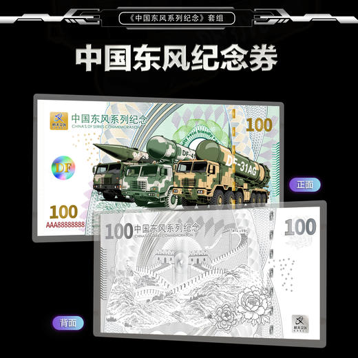 热卖中！！【中国航天文创官方特许出品】《中国东风系列纪念》套组 商品图1