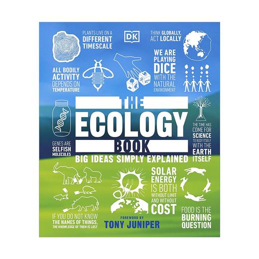 DK生态学百科图解 英文原版 The Ecology Book DK人类的思想百科丛书 科普百科 英文版原版书籍 精装 进口英语书 商品图0