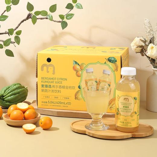 麦德龙 麦臻选 佛手香橼金桔饮 420ml*6/12瓶 商品图1