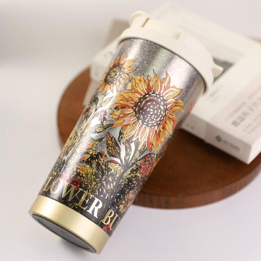 BIGCAR·艺术纯钛杯，内外99.95%高纯钛，520ml礼盒装，一杯三饮，保温保冷，喝着就是安心！ 商品图13