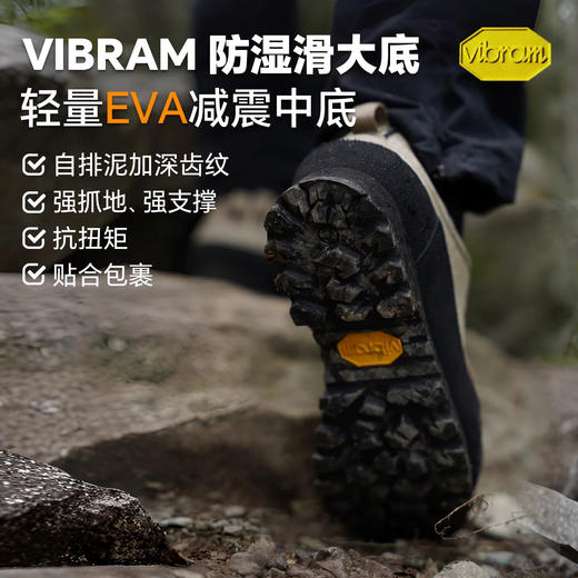 CRISPI春夏户外防水防滑徒步登山鞋靴男女摩纳哥 Monaco Low GTX 商品图4